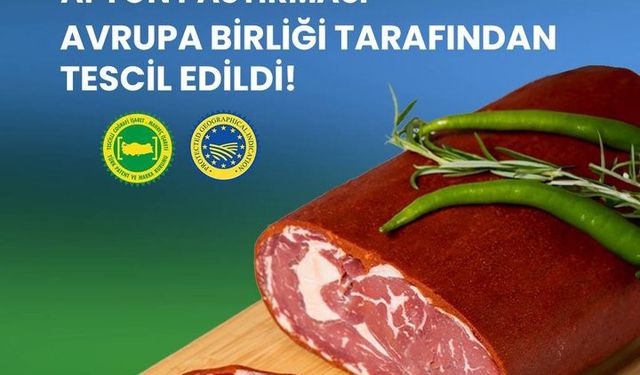 Bakan Kacır: "Uluslararası coğrafi işaret tescillerimize bir yenisini ekledik"