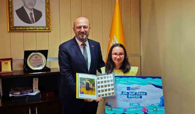 Çorumlu öğrenci yazdığı mektupla Türkiye ikincisi oldu