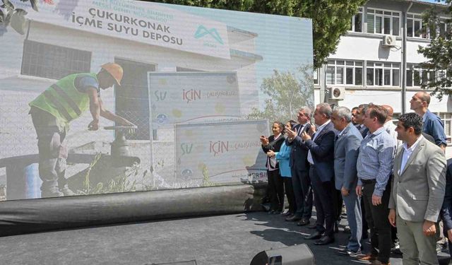 Gülnar’ın su sorunu Ilısu içme suyu hattı ile çözüldü
