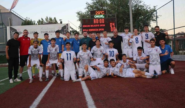 Karabük’te U17 Türkiye Futbol Şampiyonası sona erdi