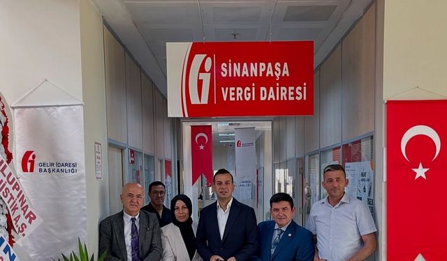 Sinanpaşa Vergi Dairesi hizmete açıldı