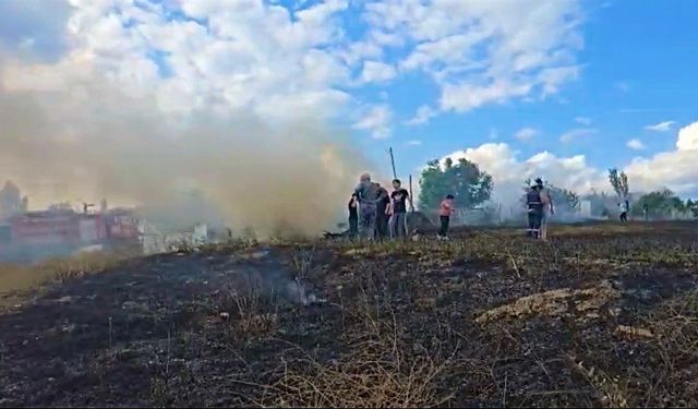 Tarlayı ateşe verdi, polis izini 96 saatte buldu