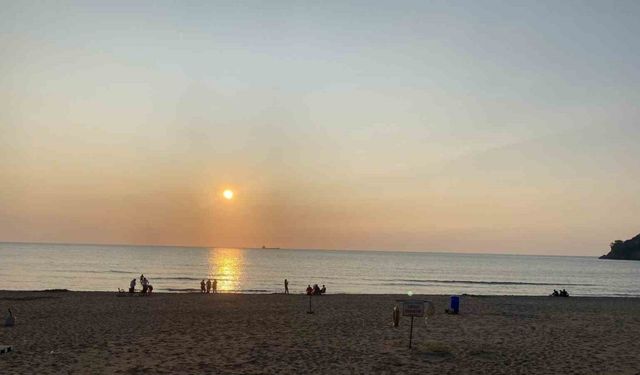 Tatil köyü İnkumu, bayramın ilk gününü sakin geçirdi