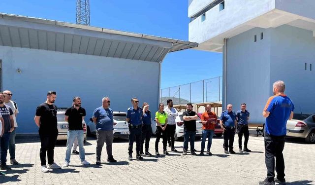 Tunceli’de kamu personeline yönelik afet farkındalık ve yangın eğitimi