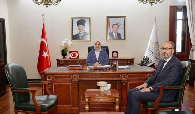 Vali Yiğitbaşı, yeni İl Sağlık Müdürü Dr. Hakkı Öztürk’ü kabul etti