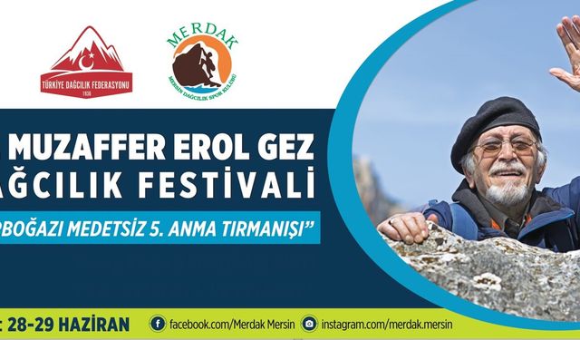 Muzaffer Erol Gez anısına: Mersin’de 19. Dağcılık Festivali