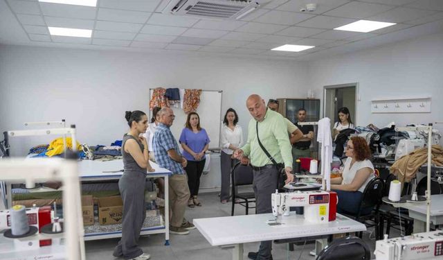 AB Heyeti, Halkkent Sosyal Girişimcilik Merkezinde incelemelerde bulundu