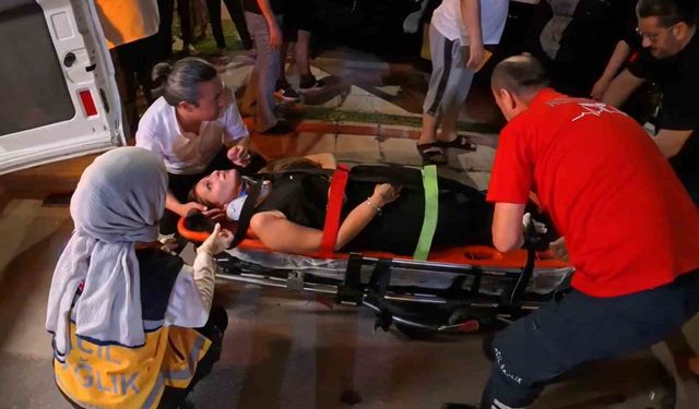 Aksaray’da 2 otomobil çarpıştı: 1 yaralı