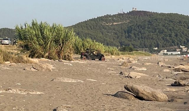 Antalya’da caretta caretta yuvaları zarar gördü