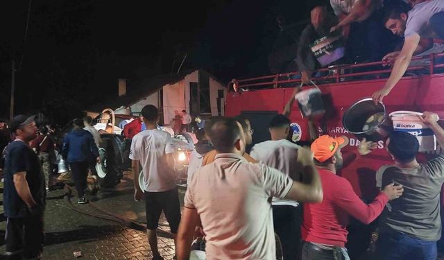 Bolu’da alevli gece: 12 yapı küle döndü