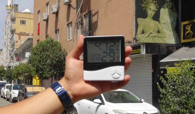 Cizre’de termometre 47 dereceyi gösterdi