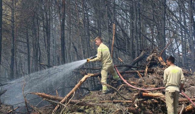 Karabük’teki orman yangınında 120. saate giriliyor