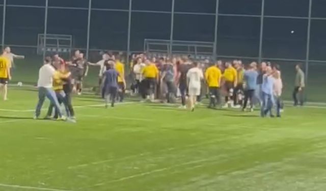 Köyler arası futbol maçlarında ortalık karıştı: Yeşil saha savaş alanına döndü