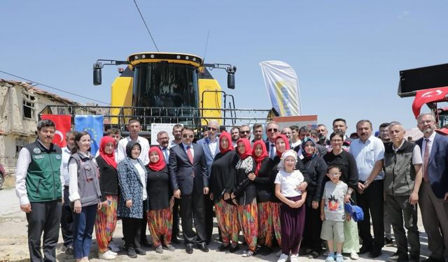 Kütahya’da 16,5 milyon TL’lik makine parkı projesi hayata geçirildi