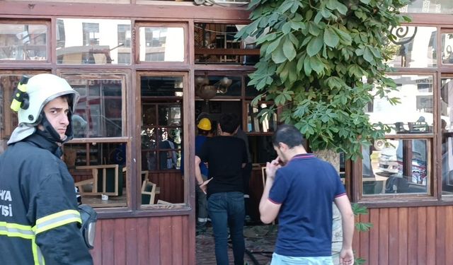 Kütahya’da kafede tüp patlaması: 1 yaralı