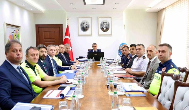 Mersin’de Asayiş Değerlendirme Toplantısı gerçekleştirildi
