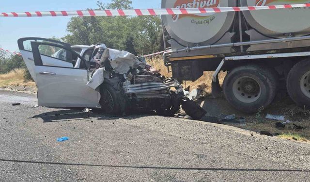 Tekirdağ’da korkunç kazada otomobildeki 4 kişi öldü