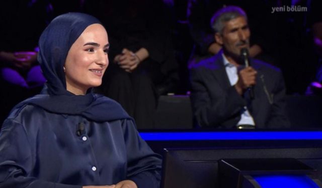 YKS çıkışında babasının çiçekle karşıladığı Çimen, "Kim Milyoner Olmak İster?"de 100 bin TL kazandı