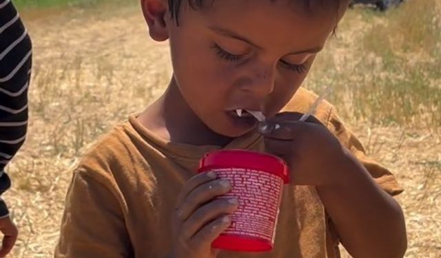 Yol kenarında limonata satarak dondurma parası biriktiren çocuklara sürpriz