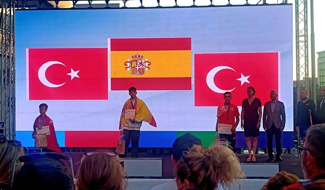 Mersinli sporcu Avrupa üçüncüsü oldu