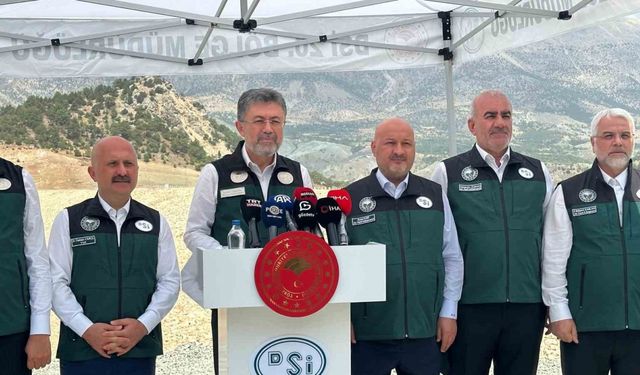 Bakan Yumaklı: "Türkiye olarak su stresi çeken ülkeler kategorisindeyiz"