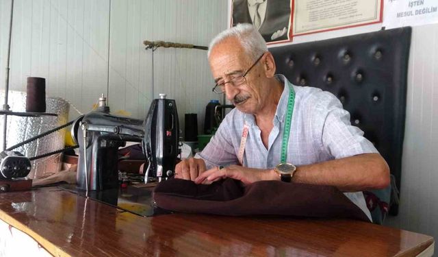 Dikiş makinesi başında geçen bir ömür