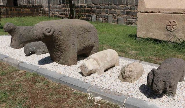Diyarbakır Müzesi’nde 91 yıl sonra koç ve koyundan yapılmış mezar taşları ziyarete açıldı