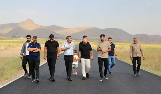 Doğubayazıt’ta 17 milyonluk yol yatırımı