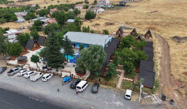 Elazığ’ın tek bungalov otelinin işleri dolandırıcılar yüzünden yüzde 50 düştü