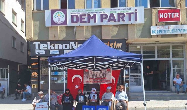 Evlat nöbetinde umutlar "Terörsüz Türkiye" ile arttı