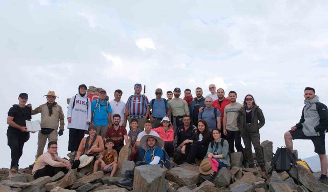 Gümüşhane’nin zirvesinde "Ormanları Koru" mesajı