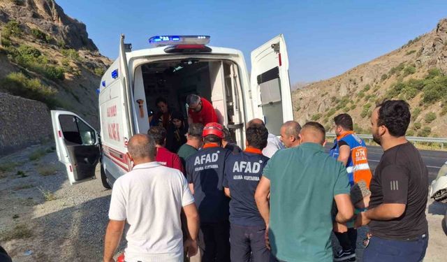 Hakkari’de trafik kazası: 1 yaralı