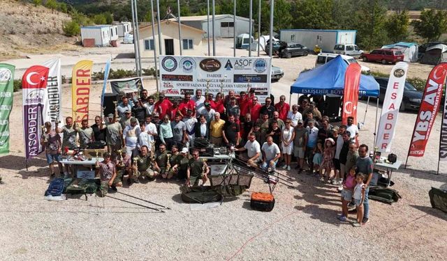 Kütahyalı takımdan sportif balıkçılıkta rekor başarı