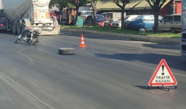 Otomobil ile motosiklet çarpıştı: 1 ölü, 1 yaralı