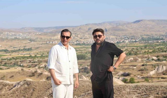 Rafet El Roman Kapadokya’da klip çekti