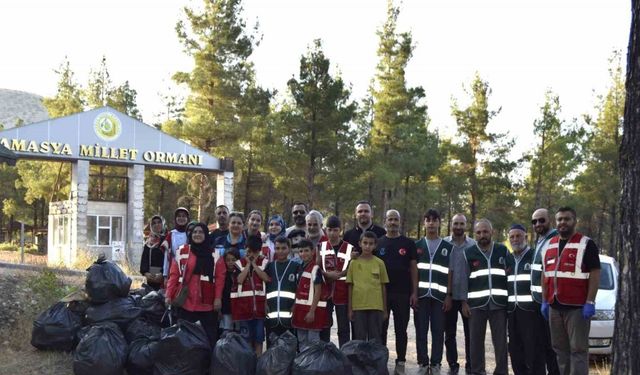 Sivil toplum kuruluşlarından ormanda temizlik seferberliği