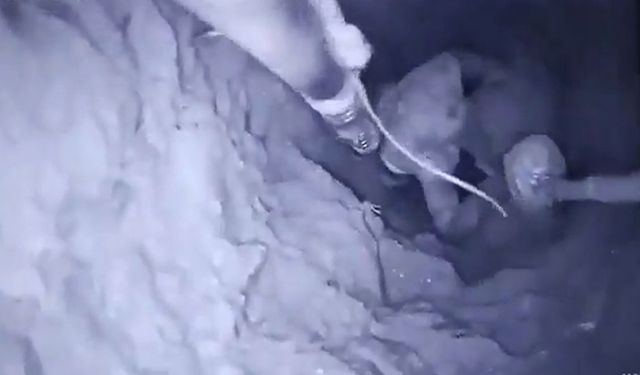 Suriye’de kuyuya düşen çocuk kurtarılarak tedavi için Şanlıurfa’ya getirildi