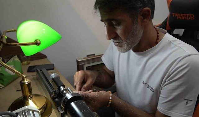 Tespih sanatı Van’da yaşatılıyor