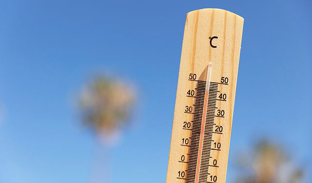 Mersin’de sıcaklık 40 dereceye dayandı