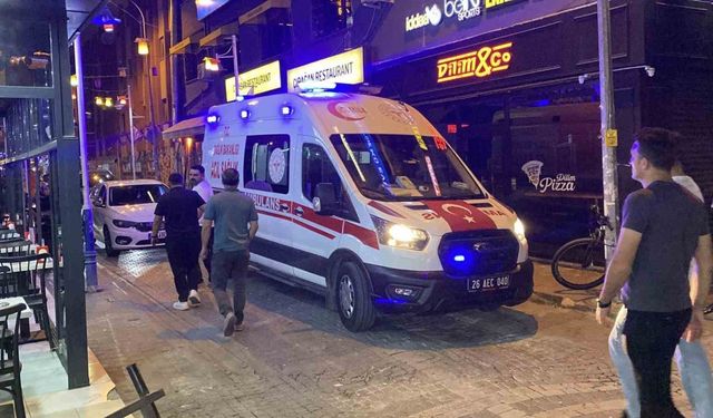 Alacak verecek kavgası kanlı bitti: 1 yaralı