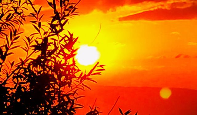 Ardahan’da gün doğumu mest etti