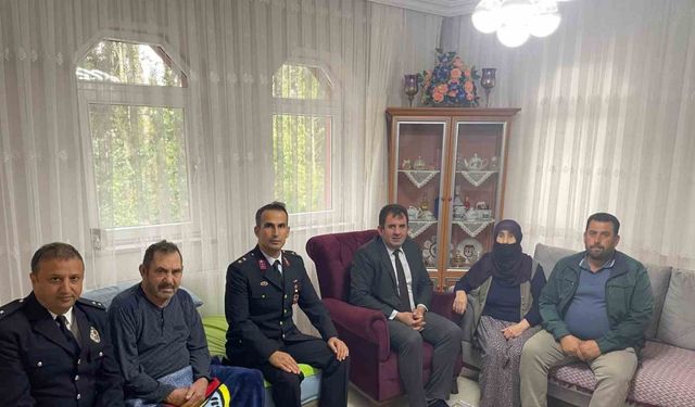 Aydıntepe’de gaziler ziyaret edildi