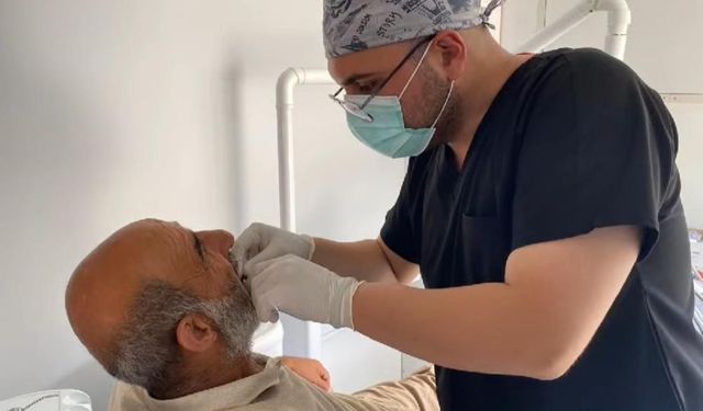 Bayburt’ta 178 köyde bin 853 kişiye ağız ve diş sağlığı taraması yapıldı