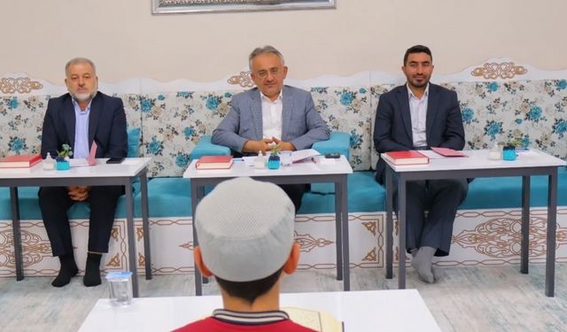 Bayburt’ta Hafızlık ve Kur’an-ı Güzel Okuma Yarışmalarının finali yapıldı