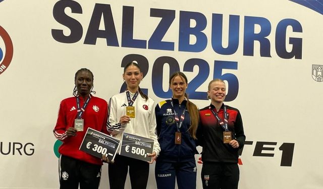 Büyükşehrin sporcusu Avrupa’dan şampiyon döndü