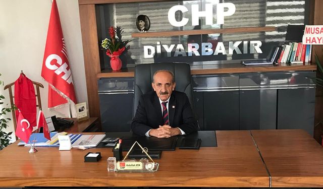 CHP Diyarbakır İl Başkan Yardımcısı Fidancı partisinden istifa etti