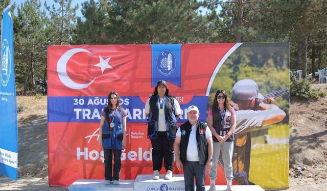 Çorum’da 115 sporcu hedefleri vurabilmek için yarıştı