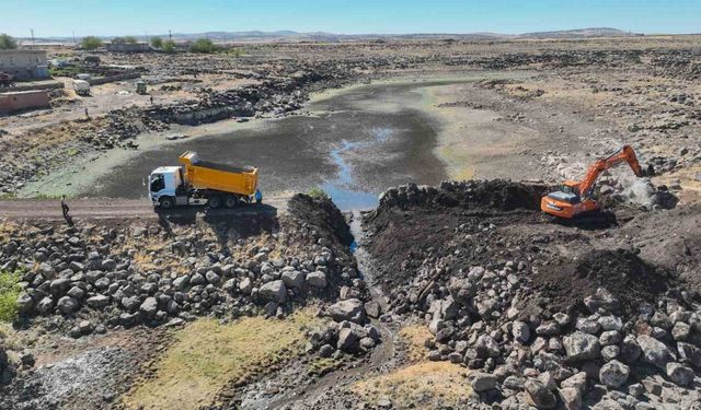 Diyarbakır’da 6 bin hayvanın faydalanacağı su kaynağı göletler onarıldı
