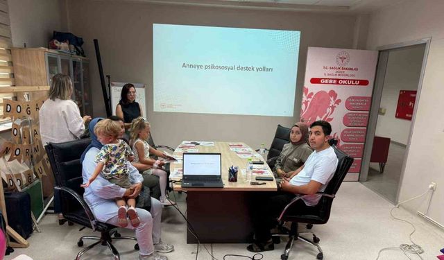 Eğitimler yüz yüze veriliyor