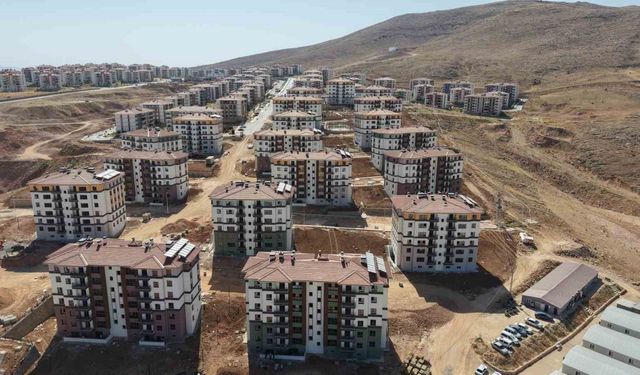 Elazığ’da deprem konutları yüzde 90 tamamlandı